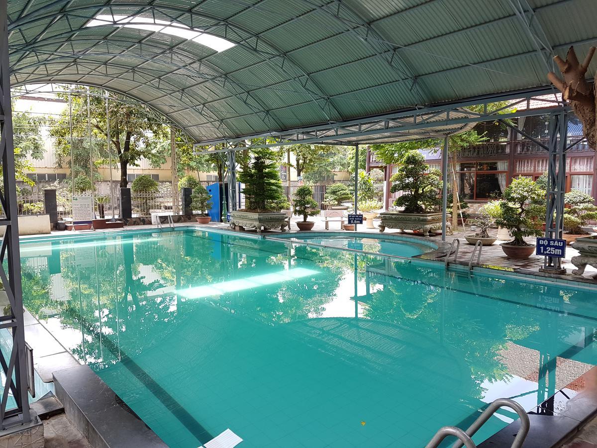 Trung Du Hotel Vinh Yen Bagian luar foto